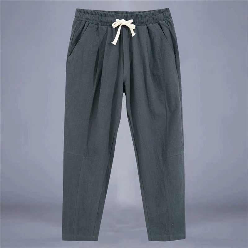 Loose-Fit Cotton Jogger Pants