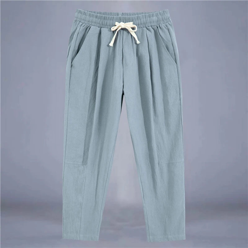 Loose-Fit Cotton Jogger Pants