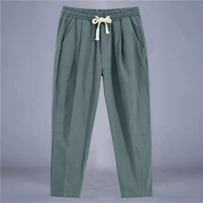 Loose-Fit Cotton Jogger Pants