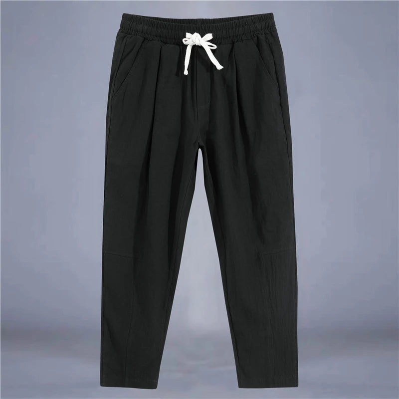 Loose-Fit Cotton Jogger Pants